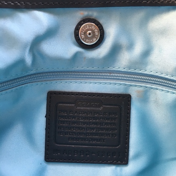 Black Leather Luxurious Coach Purse✨